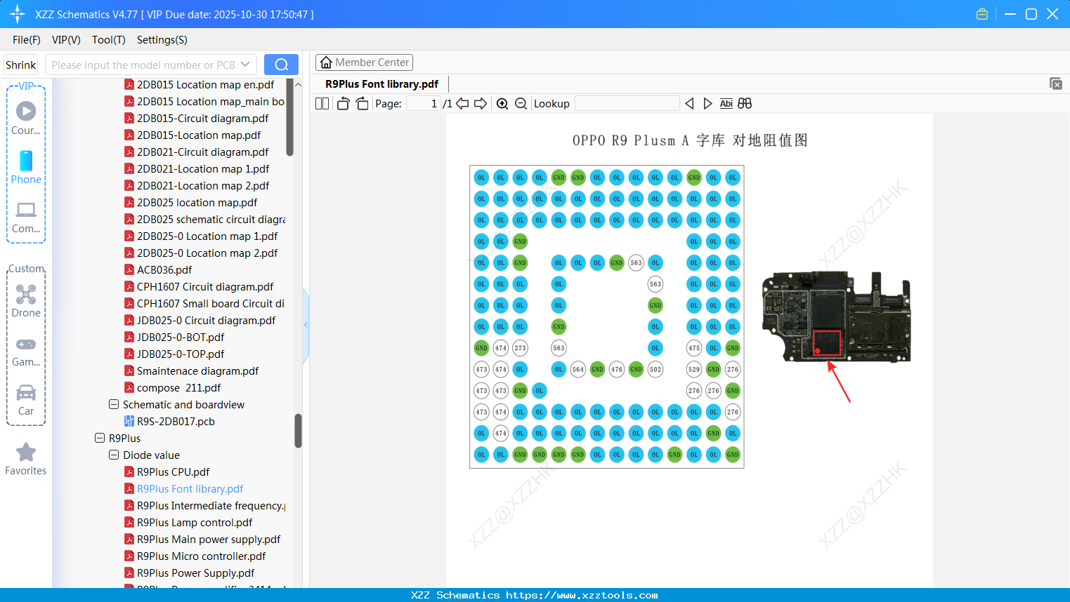 OPPO R9Plus Font Library